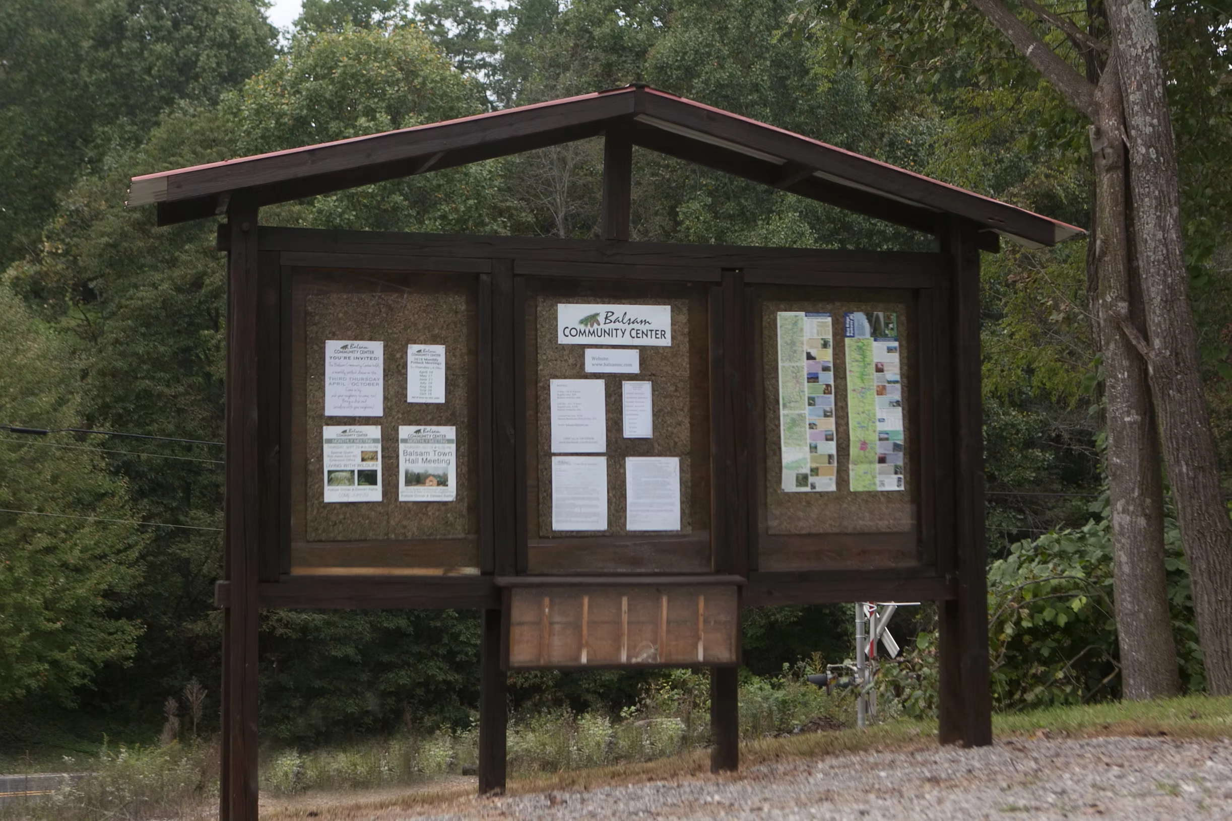 Balsam Community Center Kiosk