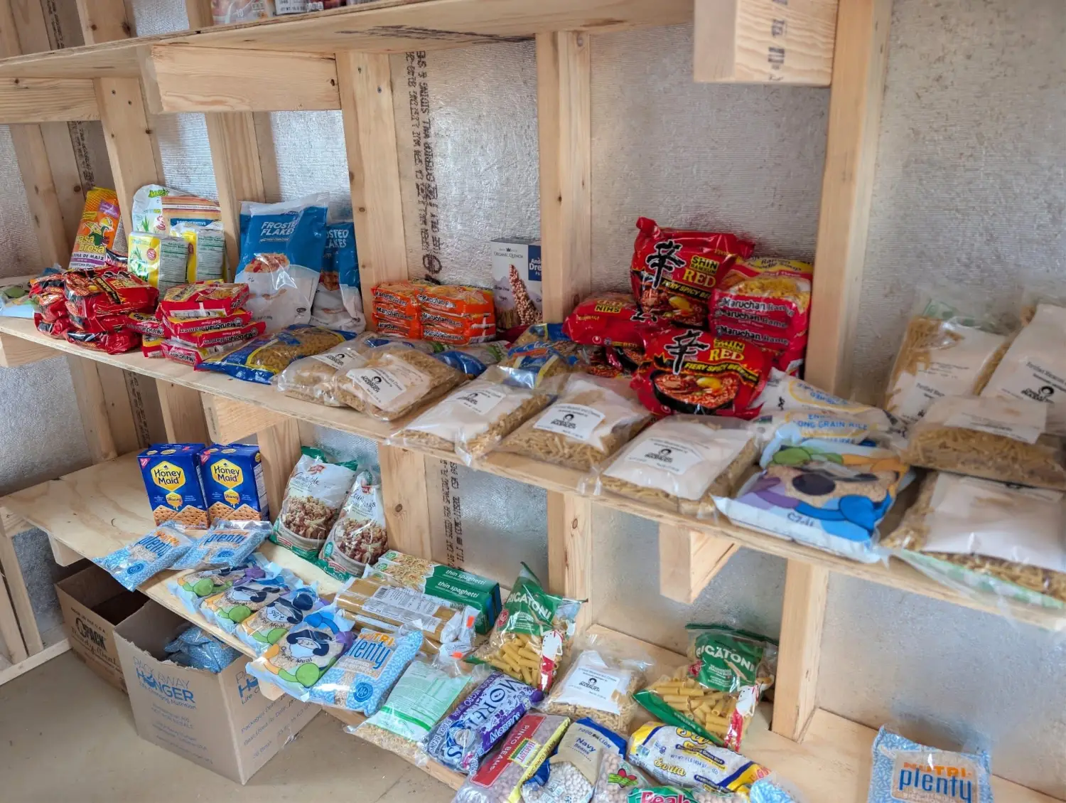 Balsam Community Pantry Interior Food