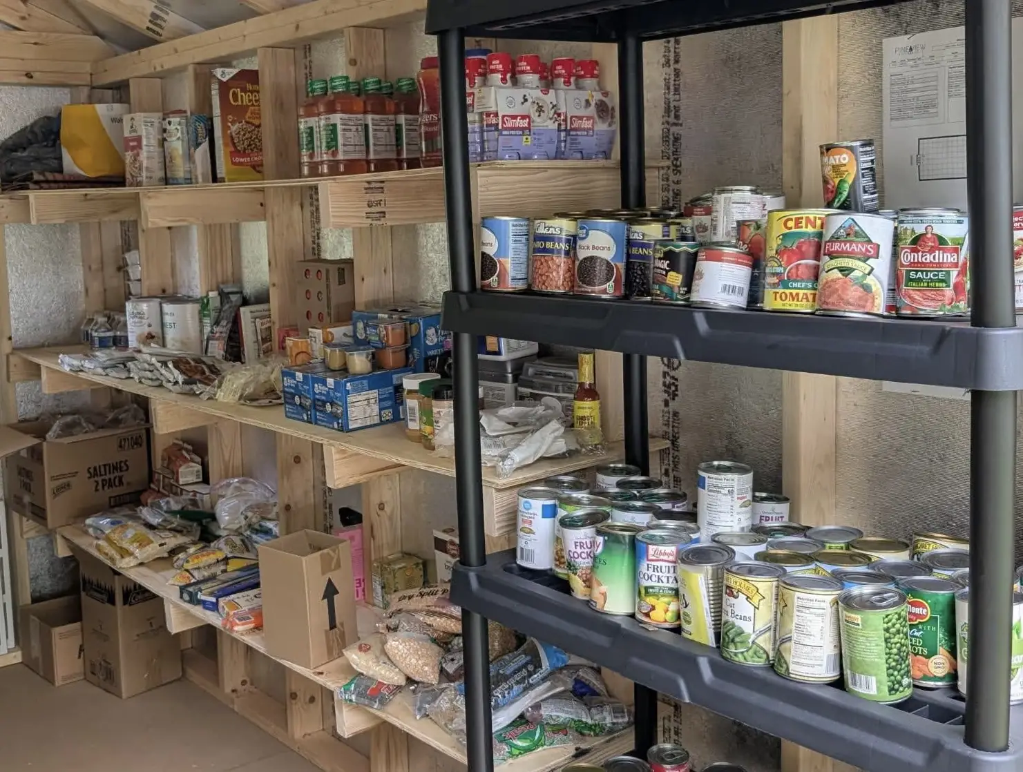 Balsam Community Pantry Interior Food