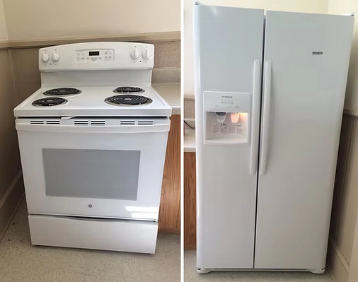 New appliances in the Balsam Community Center's Kitchen