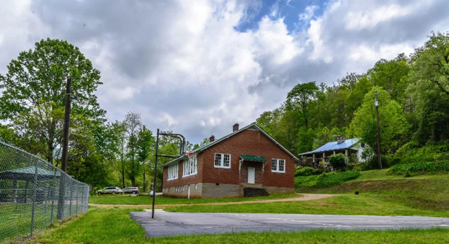 Rear View of The Balsam Community Center
